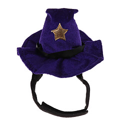 Magic Funny Halloween Pet Cat Petit Chapeau de chien avec Star Costume Pet Supplies Noir costumes de fête