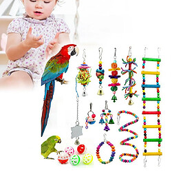 Kit de jouets pour perroquets jouets à mâcher pour oiseaux