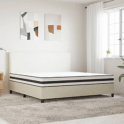 vidaXL Matelas à ressorts bonnell moyen 200x200 cm 