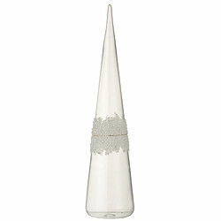 Paris Prix Cône Glace en Verre Diamant 42cm Transparent