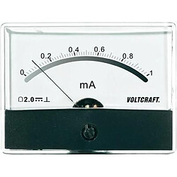 Voltcraft Indicateur de tension du courant coutinu AM-86X65/1mA/DC 1 mA VOLCRAFT