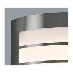 Luminaire Center Applique murale Allegra Acier inoxydable 1 ampoule 21,6cm pas cher