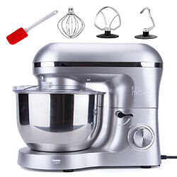 Robot patissier multifonction 5.5l 1500w gris - bat-1518-n - KITCHEN MOVE