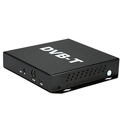 Wewoo Solutions DVB-T & ISDB-T noir DVB-T998 voiture mobile DVB-T boîte de récepteur de télévision numérique avec télécommande