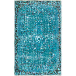 Vidal Tapis de laine 282x178 turquoise Ultra Vintage