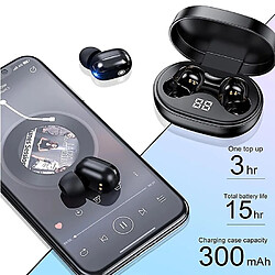 Avis Universal TWS-A12 Bluetooth 5.0 cuivre anneau haut-parleur double oreille stéréo casque de contrôle tactile