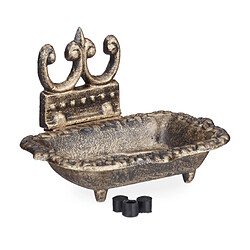 Helloshop26 Porte-savon antique en fonte support 13_0002236