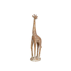 Figurine Décorative Romimex Beige Polyrésine Girafe 16 x 60 x 12 cm 