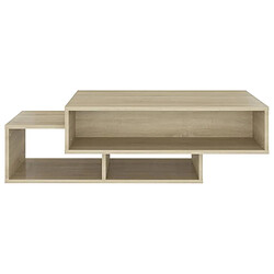 Acheter vidaXL Table basse Chêne sonoma 105x55x32 cm Bois d’ingénierie