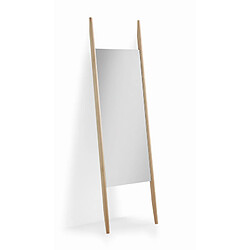 GEESE HOME 7401-Miroir mural en bois naturel