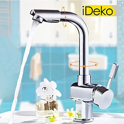 iDeko® Robinet Mitigeur cuisine salle de bain lavabo Chrome