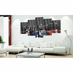 Paris Prix Tableau sur Verre Acrylique Grey Sky 100 x 200 cm