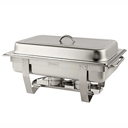 Chafing Dish Economique avec Couvercle en Inox 9 L - Pujadas