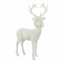 Paris Prix Statuette Déco Renne 45cm Blanc