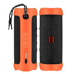 Housse De Protection En Silicone Pour Haut-parleur Bluetooth JBL FLIP 5 Antichoc Orange