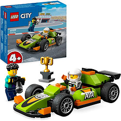 LEGO La voiture de course verte 