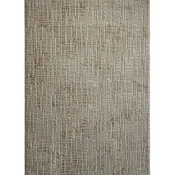 Thedecofactory GOYAVE PRINT - Tapis moderne motif géométrique beige 240x340