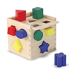 Melissa & Doug Cube de Tri ""formes et couleurs"" 