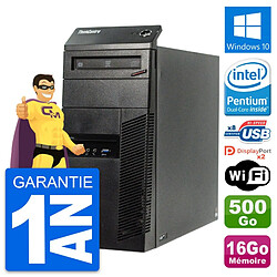 PC Tour Lenovo ThinkCentre M83 Intel G3220 RAM 16Go Disque 500Go Windows 10 Wifi · Occasion 