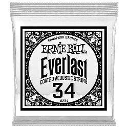 10234 Everlast Coated Phophore Bronze 34 Ernie Ball