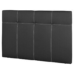 Ebac Tête de lit Dauphine Anthracite L. 190 cm - Tendance & déco - Fabrication française 