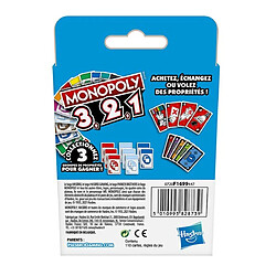 Acheter Hasbro Gaming Jeu de cartes Monopoly 3,2,1