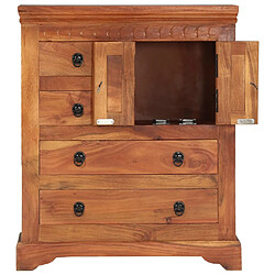 Acheter Maison Chic Buffet,Meuble de Rangement,commode pour salon,Cuisine 62 x 30 x 75 cm Bois d'acacia massif -MN58177