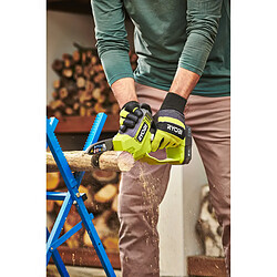 Ryobi - Élagueur à main 18V - Brushless/moteur sans charbons - guide 10 cm - 6 m/s - tendeur sans outil - vendu sans batterie ni chargeur - RY18PSX10A-0