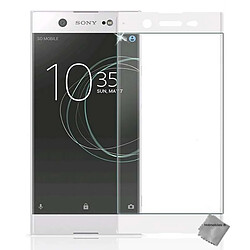 Htdmobiles Film de protection vitre verre trempe incurve integral pour Sony Xperia XA1 Plus - BLANC Film de protection vitre verre trempe incurve integral Sony Xperia XA1 Plus - BLANC