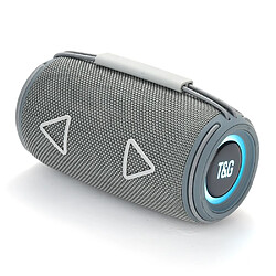 Yonis Enceinte Bluetooth 3D Stéréo Portable LED FM