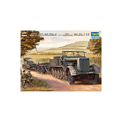 Trumpeter Maquette Véhicule German Sd.kfz.9 (18t) Half-track & Sd.ah.116 Trailer 