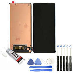 Ecran complet compatible avec Oppo Reno5 5G taille 6.43"noir vitre tactile + écran LCD + Kit outils + Colle B7000 Offerte - VISIODIRECT -