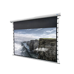 Celexon Écran de projection motorisé tensionné DELUXX Cinéma 243 x 136cm, 110"- 4k Pro Fibre MWHT