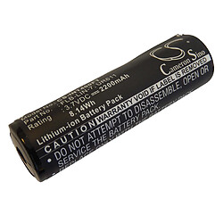 vhbw Batterie remplacement pour Streamlight 68792 pour lampe de poche, frontrale (2200mAh, 3,7V, Li-ion)