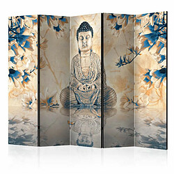 Paris Prix Paravent 5 Volets Buddha of Prosperity 172x225cm 