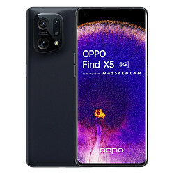 OPPO Find X5 16,6 cm (6.55') Double SIM Android 12 5G USB Type-C 8 Go 256 Go 4800 mAh Noir