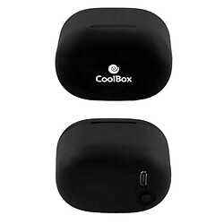 Casques Sans Fil CoolBox COO-AUB-P03BK Noir