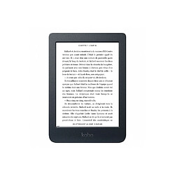 Liseuse numérique Kobo by Clara HD 6" 8 Go Noir Reconditionné