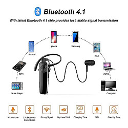 Acheter Universal Casque bluetooth sans fil téléphone mini casque casque avec micro