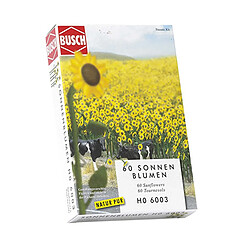 Busch Modélisme : Végétation - Champ de tournesols