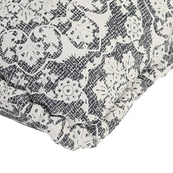 Acheter vidaXL Canapé pouf Gris clair Tissu Patchwork