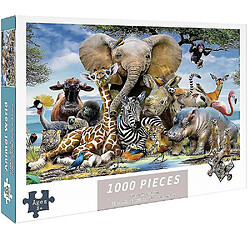 Universal Puzzle adulte à haute dureté 1000 pièces (Color-24) 