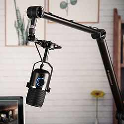 Thronmax Support pour Microphone Anti-vibrations P2 Antichoc en Métal Noir