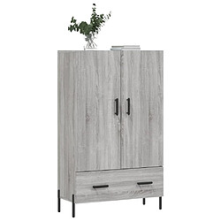 Avis Maison Chic Buffet,Meuble de Rangement,commode pour salon,Cuisine sonoma gris 69,5x31x115 cm bois d'ingénierie -MN94425