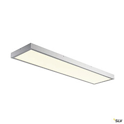 Plafonnier intérieur SLV PANEL, 1200x300mm, gris, LED, 45W, 4000K, variable