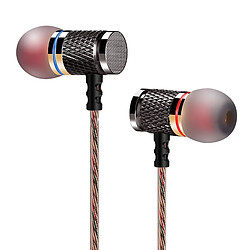 GUPBOO QKZ DM6 Professional In-Ear Headphones Metal Heavy Bass Quality Sound Music Headphones Elite Key Headphones 