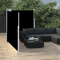 Avis Maison Chic Auvent latéral rétractable de balcon | Store extérieur | Auvent solaire Noir 140 x 600 cm -GKD77904