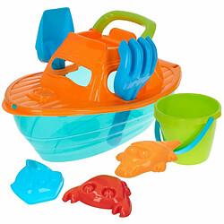 Color Baby Set de jouets de plage Colorbaby polypropylène (10 Unités)