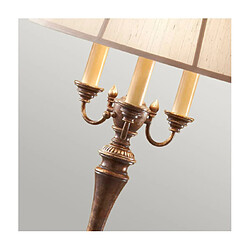 Avis Elstead Lighting Lampadaire Gibson Acier Crépitement de Cambridge