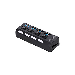 4 ports USB 3.0 HUB Splitter USB 4 ports Expander avec commutateur pour PC642